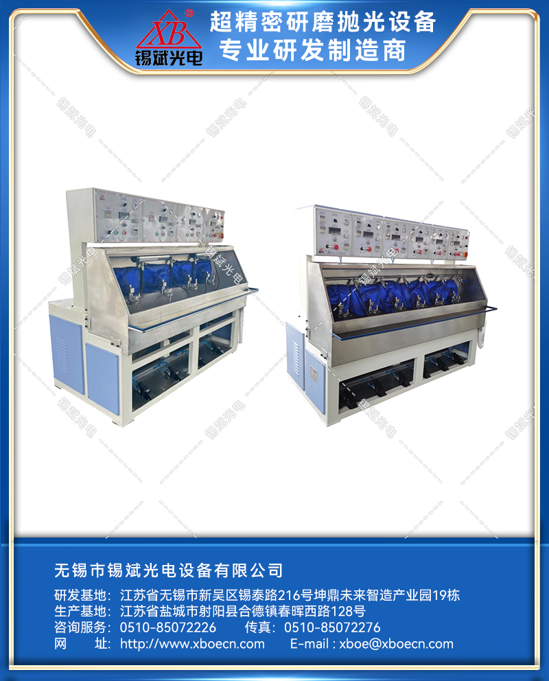 GJP15.4B/10.6B 四/六軸球面磨拋機